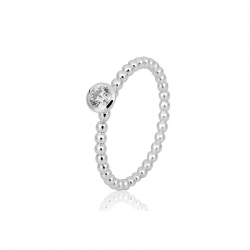 14 KARAAT GOUDEN RING  BRILJANT - 41786