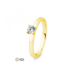 GOUDEN RING DIAMANT 0.80CT - 41828