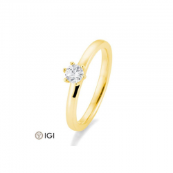 GOUDEN RING DIAMANT 0.40CT - 41831