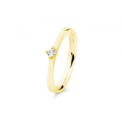 GOUDEN RING DIAMANT 0.08CT - 41837