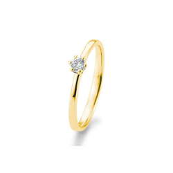 GOUDEN RING DIAMANT 0.10CT - 41842