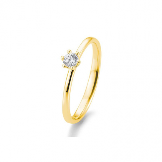 GOUDEN RING DIAMANT 0.20CT - 41844