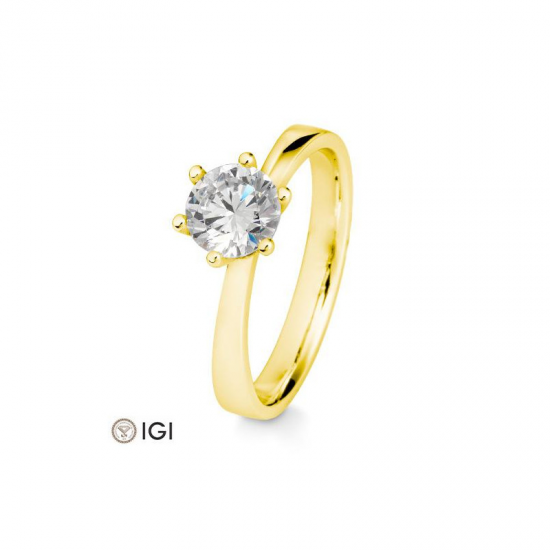 GOUDEN RING DIAMANT1.00CT - 41847
