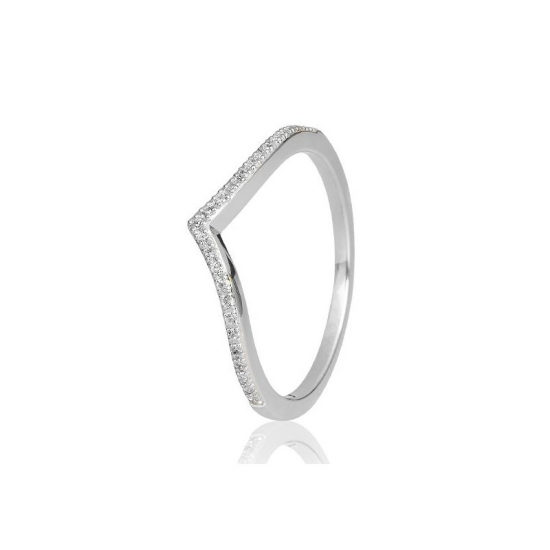 GOUDEN RING DIAMANT 0.125CT - 41851