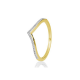 GOUDEN RING DIAMANT 0.125CT - 41851