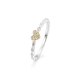 GOUDEN RING HART 0.123CT - 41855