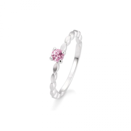 GOUDEN RING ROZE SAFFIER - 41856