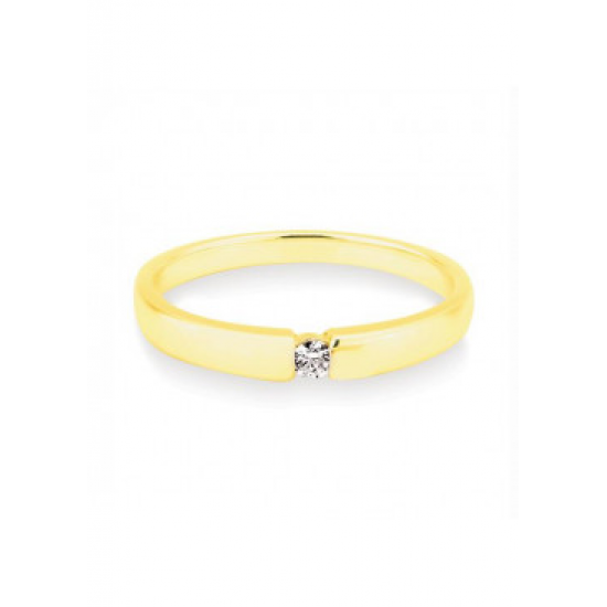 GOUDEN RING DIAMANT - 41859