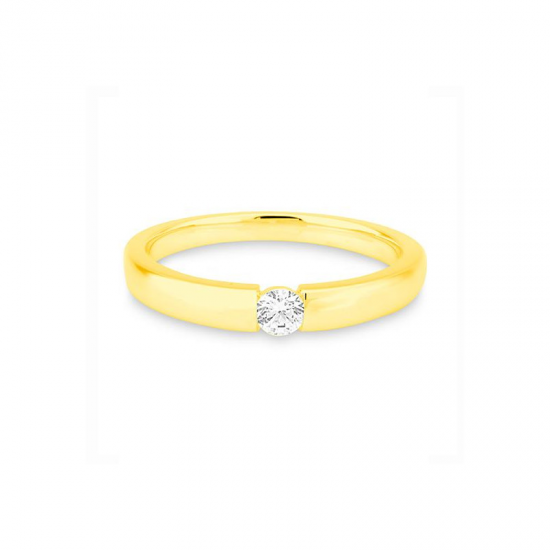 GOUDEN RING DIAMANT - 41861