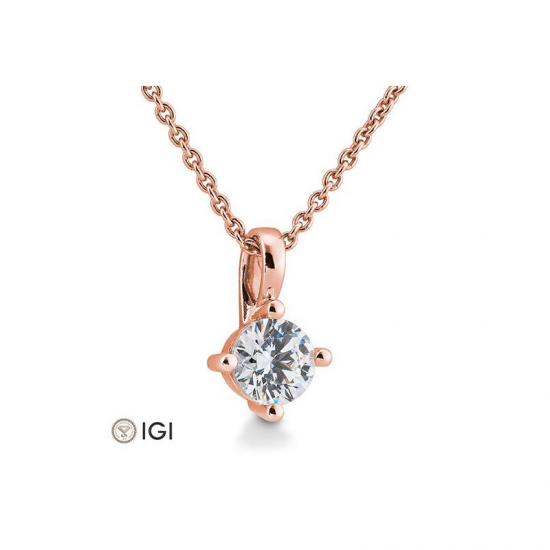 GOUDEN HANGER DIAMANT 0.40CRT - 41894