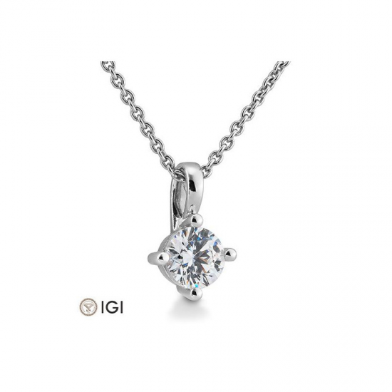 GOUDEN HANGER DIAMANT 0.40CRT - 41894