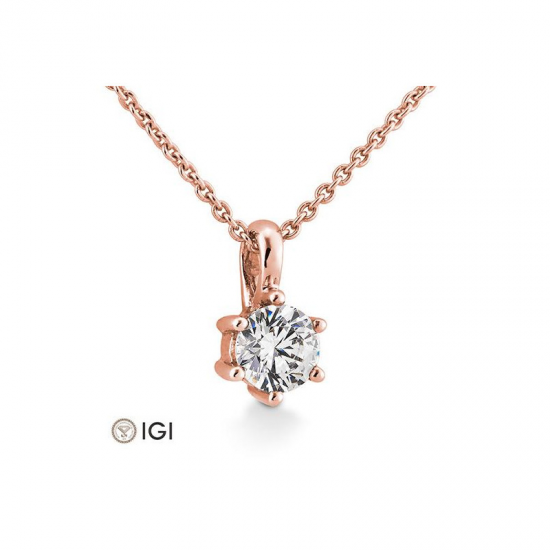 GOUDEN HANGER DIAMANT 0.40CRT - 41905