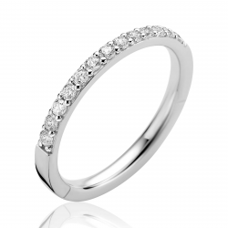 ZINZI ZILVEREN AANSCHUIFRING - 41930