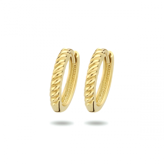 9k klapoorringen 13 mm - 42024