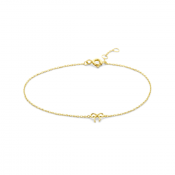 9k armband strik 16,5 - 17,5 - 18,5 cm - 42047