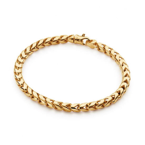 ZILVER GEEL VERGULDE ARMBAND - 42058