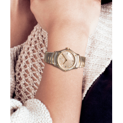 Ebel sport classic 29 mm, 18 karaat goud met diamant - 42073