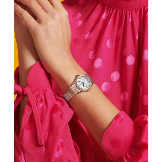 Ebel sport classic 29 mm, 18 karaat goud met diamant - 42076