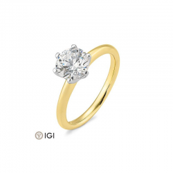 GOUDEN RING DIAMANT - 42094