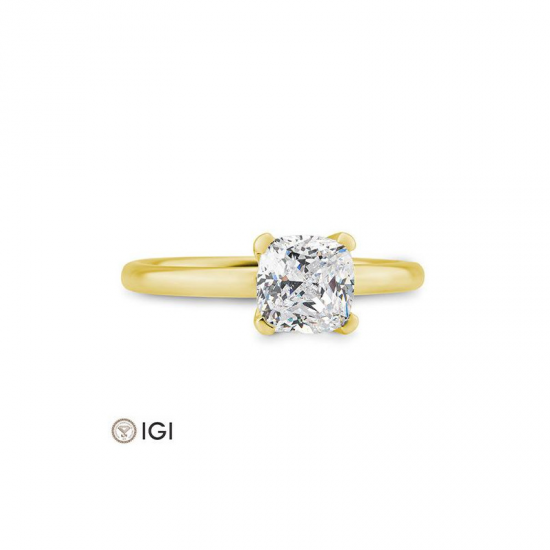 GOUDEN RING DIAMANT - 42097