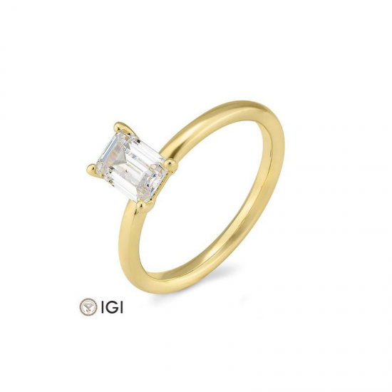 GOUDEN RING DIAMANT - 42099