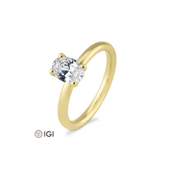 GOUDEN RING DIAMANT - 42102
