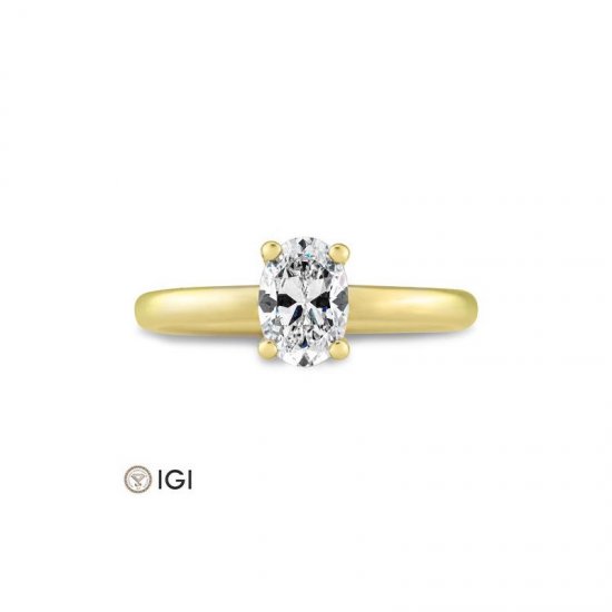 GOUDEN RING DIAMANT - 42103
