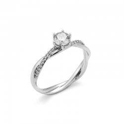 GOUDEN RING DIAMANT - 42104