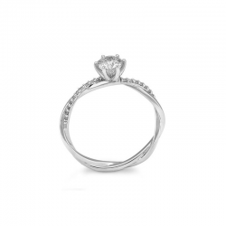 GOUDEN RING DIAMANT - 42105