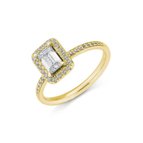 GOUDEN RING DIAMANT - 42109