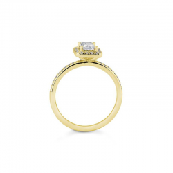 GOUDEN RING DIAMANT - 42109