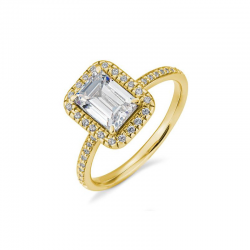 GOUDEN RING DIAMANT - 42110