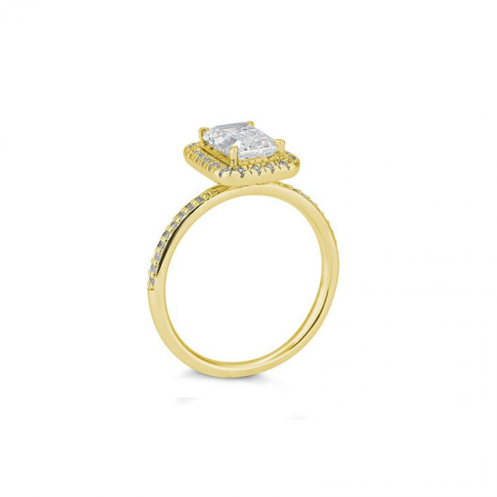 GOUDEN RING DIAMANT - 42110
