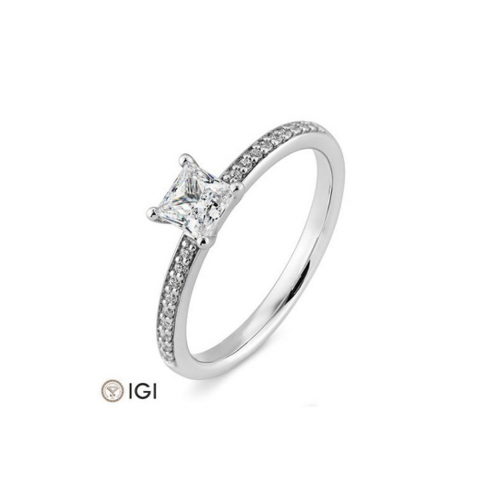 GOUDEN RING DIAMANT - 42112