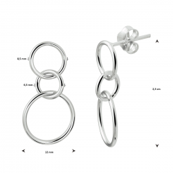 oorhangers rondjes - 42119
