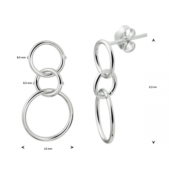 oorhangers rondjes - 42119