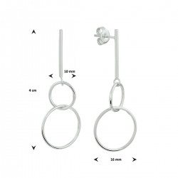 oorhangers rondjes - 42120