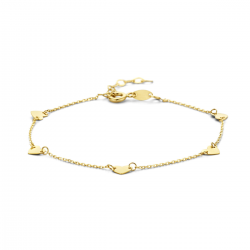 9k armband hartjes - 42334