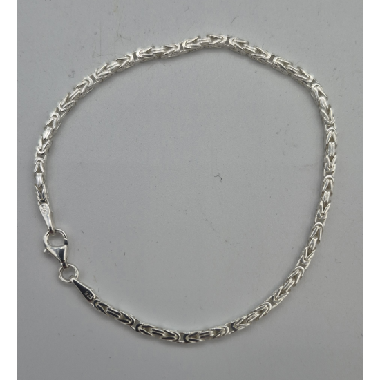 MASSIEF ZILVEREN KONINGS ARMBAND - 42351