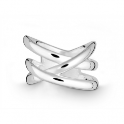 Zilveren fantasie ring van het merk Quinn - 42365