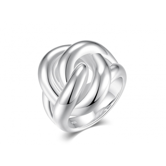 Zilveren fantasie ring van het merk Quinn - 42367