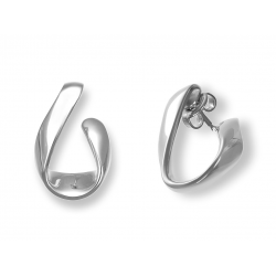 ZILVEREN QUINN CREOLEN - 42368