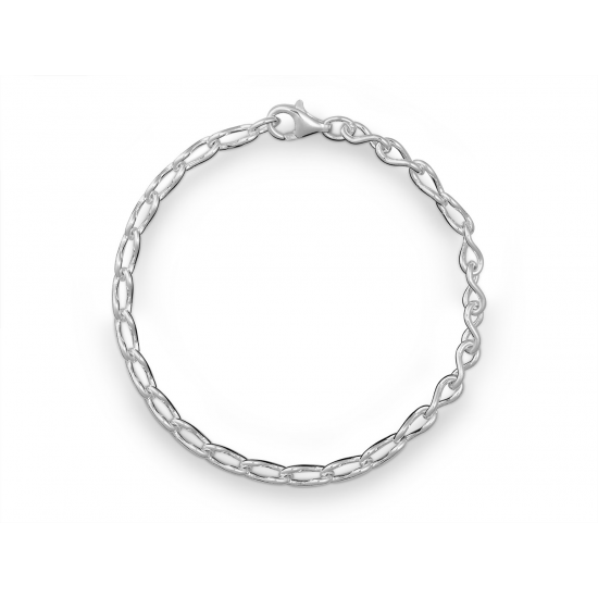 Zilveren fantasie armband van het merk Quinn - 42385
