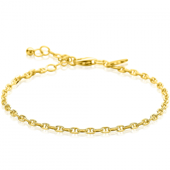 ZINZI ZILVER VERGULDE ARMBAND - 42404