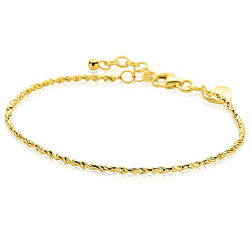 ZINZI ZILVER VERGULDE ARMBAND - 42406