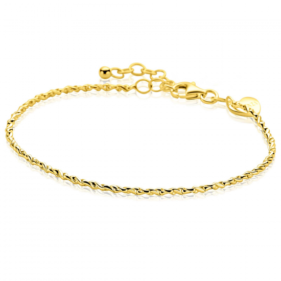 ZINZI ZILVER VERGULDE ARMBAND - 42406