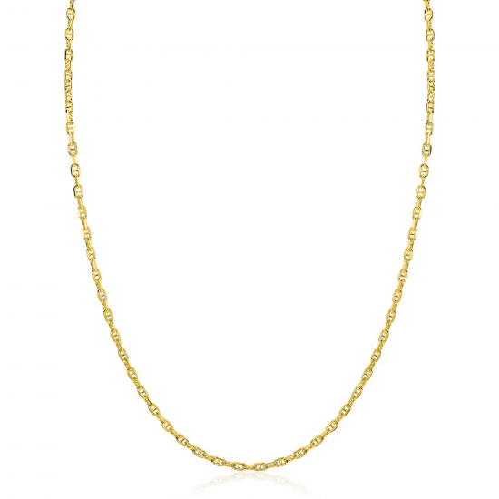 ZINZI ZILVER VERGULD COLLIER - 42410