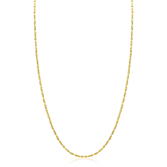 ZINZI ZILVER VERGULD COLLIER - 42412