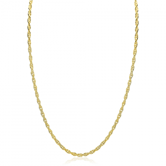 ZINZI ZILVER VERGULD COLLIER - 42413