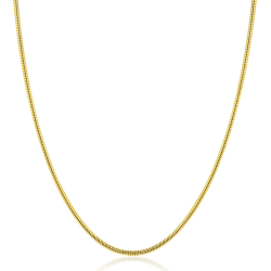 ZINZI ZILVER VERGULD COLLIER - 42414